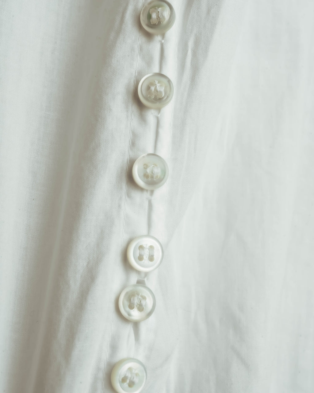 -SPECIAL- “YVES SAINT LAURENT” 70’s-90’s Ruffled high-neck blouse
