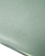 CÉLINE by Phoebe Philo/ “Big Bag Bucket” One Shoulder Bag Pale Green