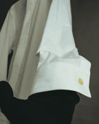 "Dior" 00's Pleated-front dress shirt