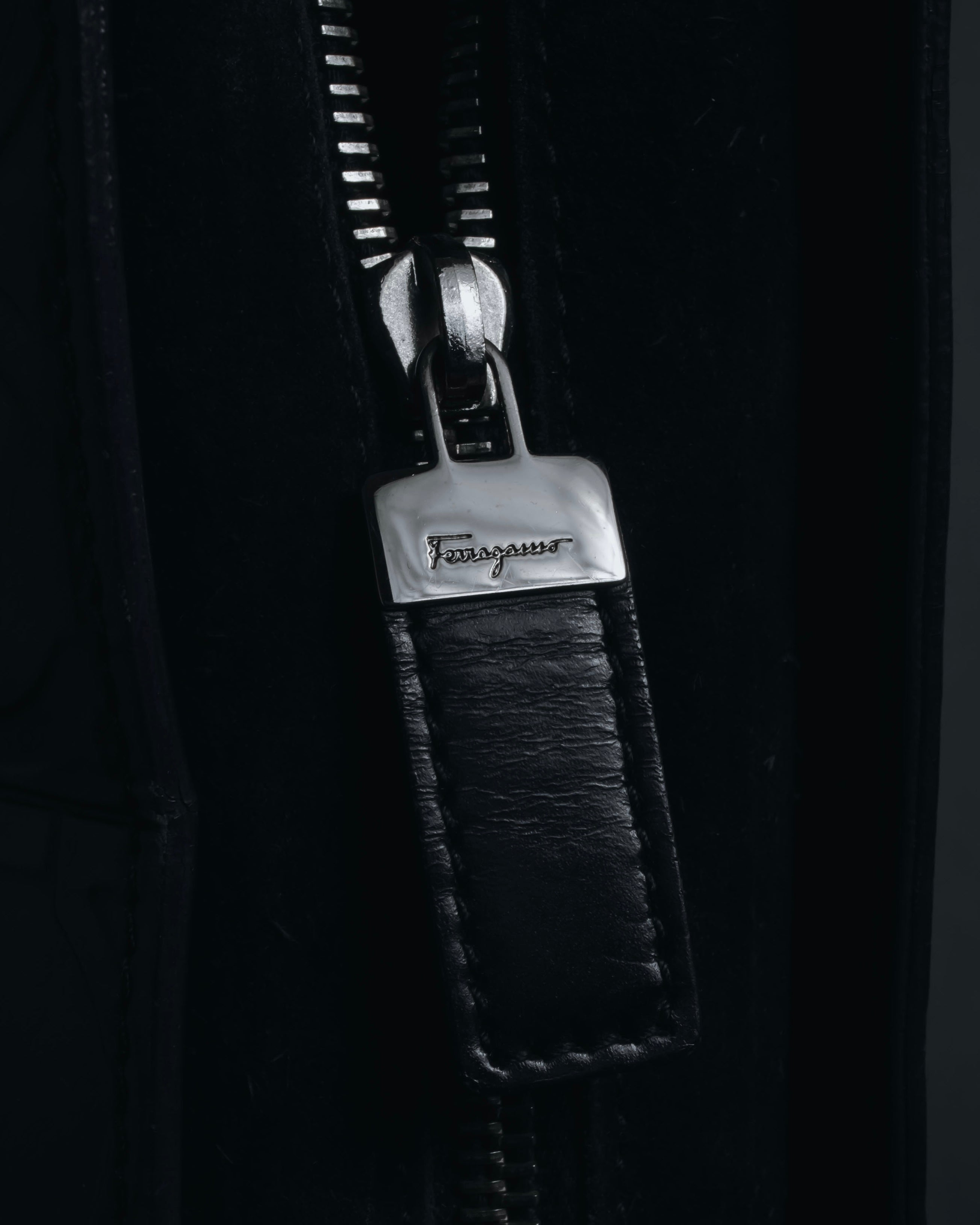 "Salvatore Ferragamo" Late 90’s Gancini embossed leather tote bag