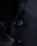 "YVES SAINT LAURENT" Strongly tailored shaped wool set up