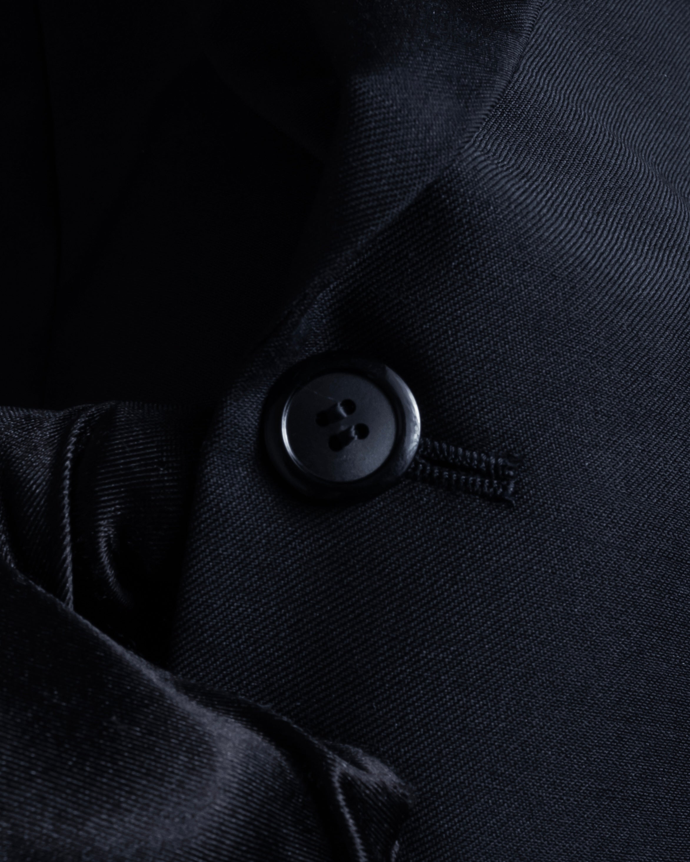 "YVES SAINT LAURENT" Strongly tailored shaped wool set up