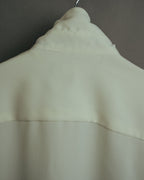 -MOOD Vintage Collections-
90’s Fine ridge ivory drape shirt