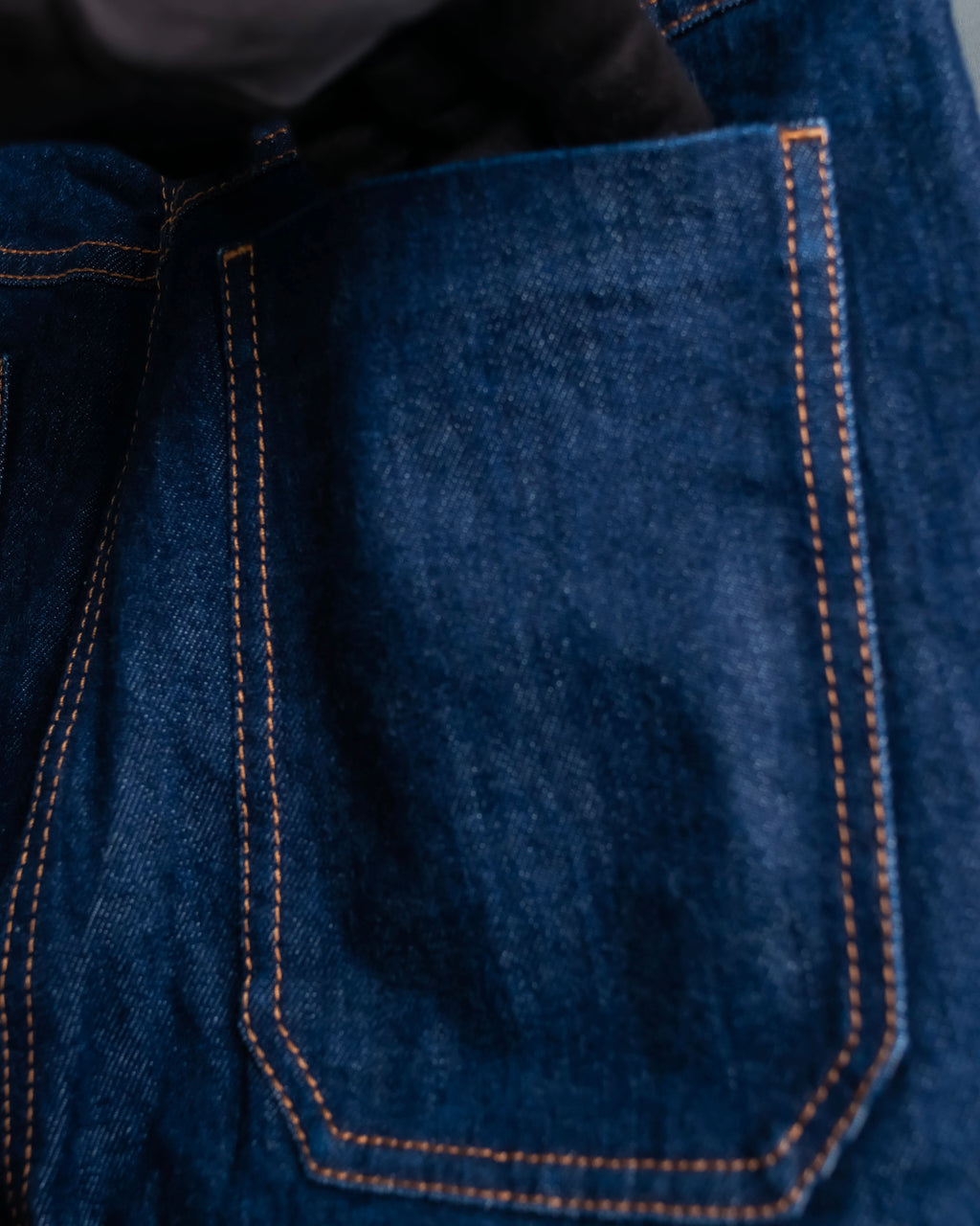 "BOTTEGA VENETA" Wide straight silhouette fisherman denim pants