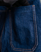 "BOTTEGA VENETA" Wide straight silhouette fisherman denim pants