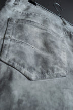 “DIOR HOMME by Hedi Slimane” tie-dye pattern designed denim