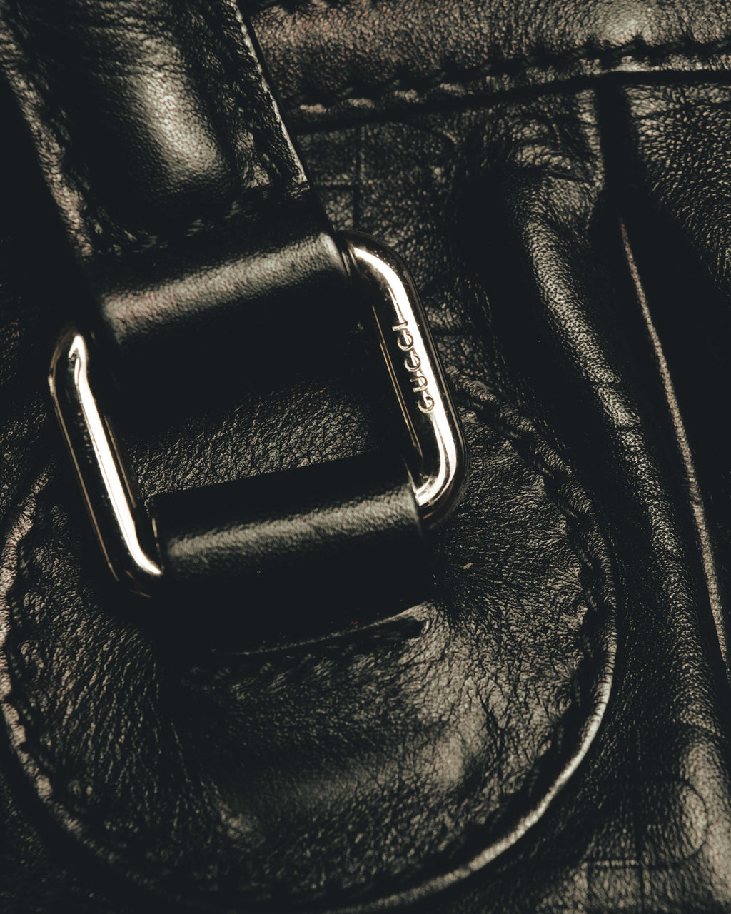 "GUCCI" 00's-10's Slouchy oversized leather tote bag