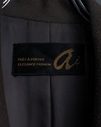 "Vintage 100% pure cashmere long chester coat"