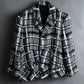 "COMME des GARCONS" Geometric pattern tailored jacket