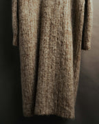“Vintage” 80’s Shaggy textured long knit coat
