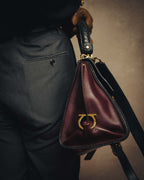 -SPECIAL- “Salvatore Ferragamo” 2019-21 Mixed material Sofia top handle bag