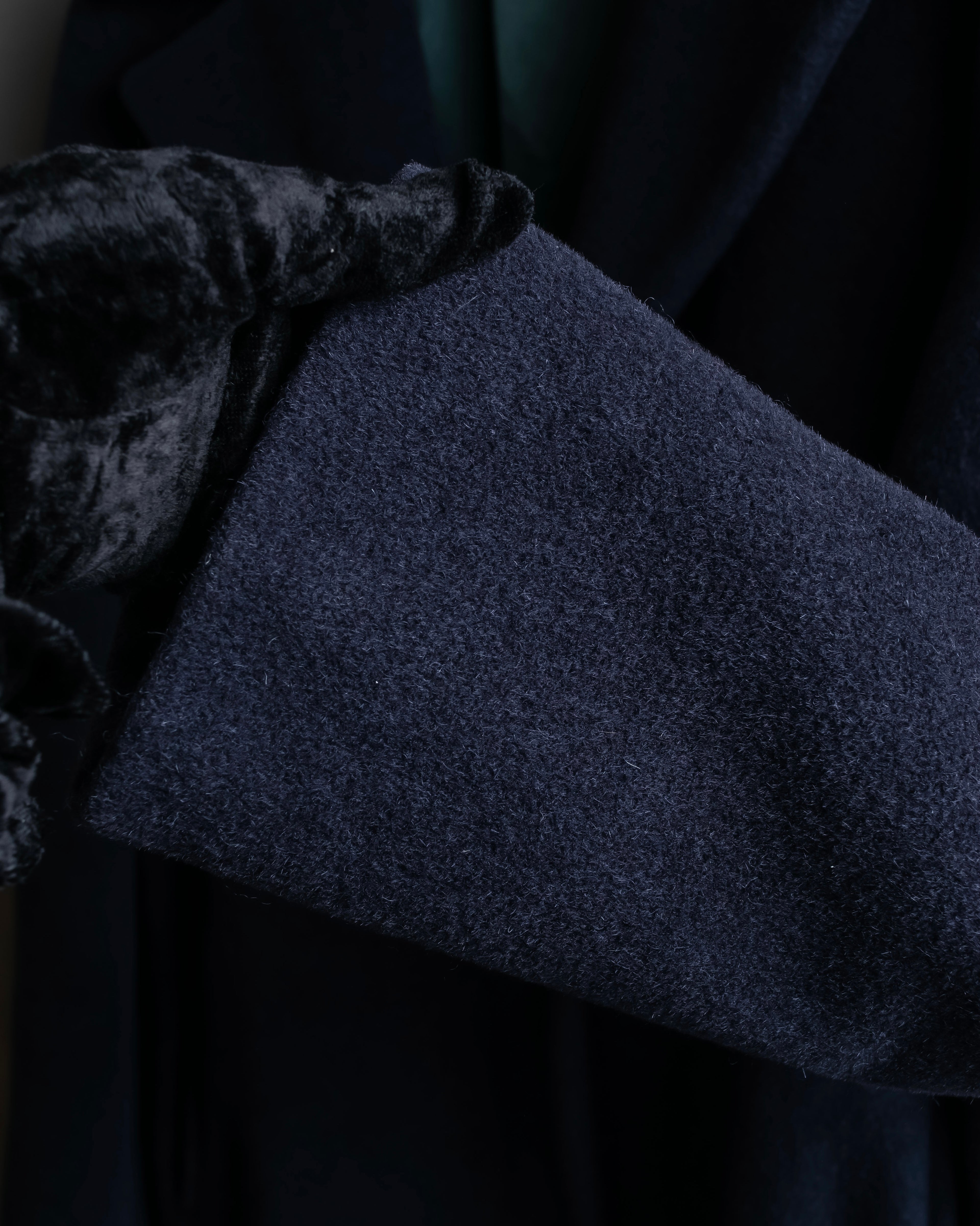 "MAX&amp;Co." Belted design wide lapel mid-length coat