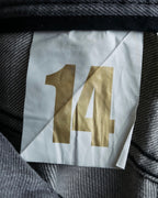 "Dolce &amp; Gabbana"Faded design gray denim pants