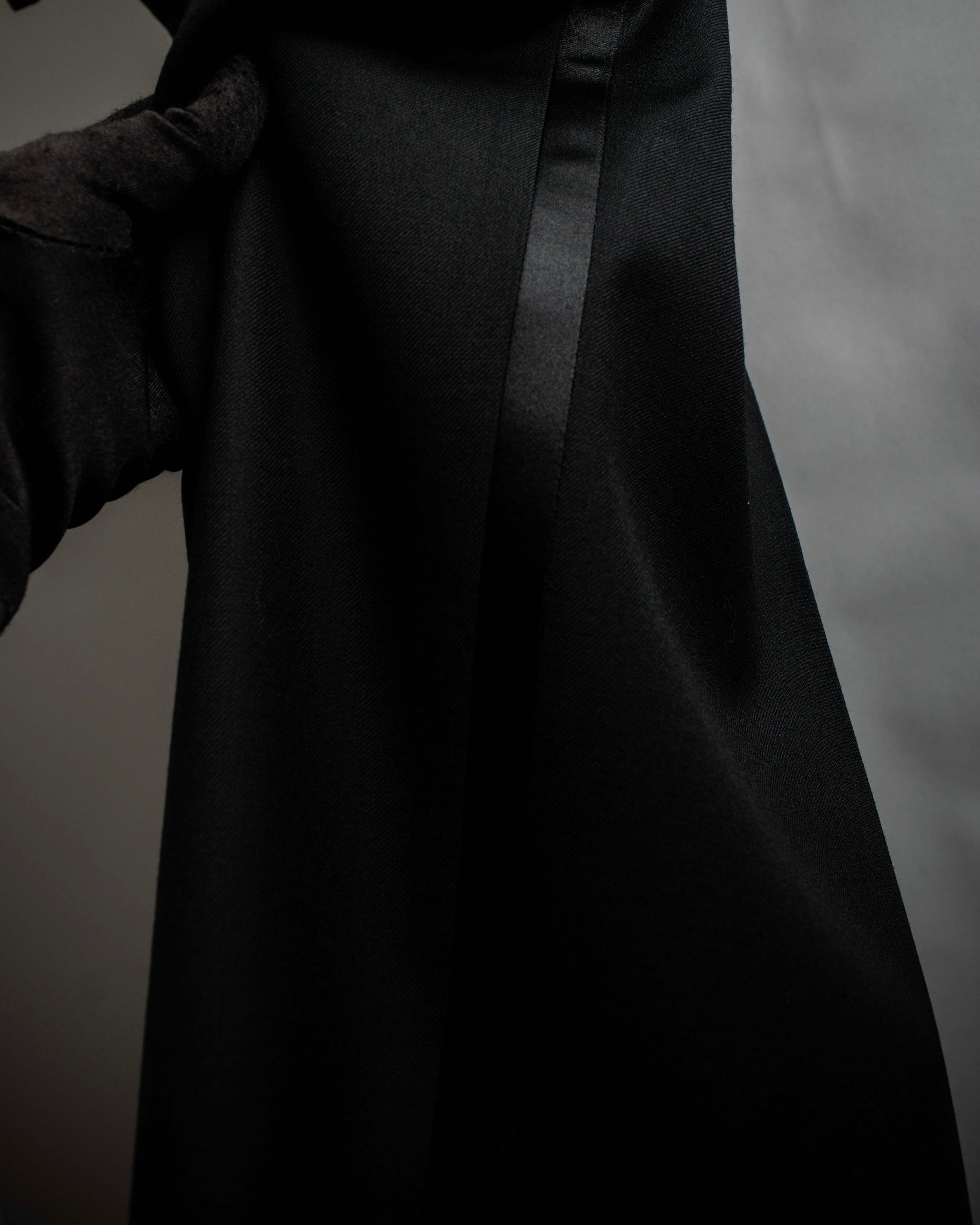 "CHRISTIAN DIOR MONSIEUR" Classical tailored Zegna base satin tuxedo set up