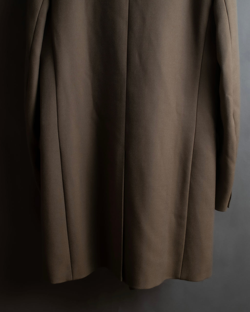 "MAISON MARGIELA" 13AW structured mid-length tailored coat