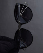 "Christian Dior" Metal frame layered cat-eye sunglasses