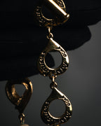 “Yves Saint Laurent” 80’s-90’s Baroque pearl heart motif necklace