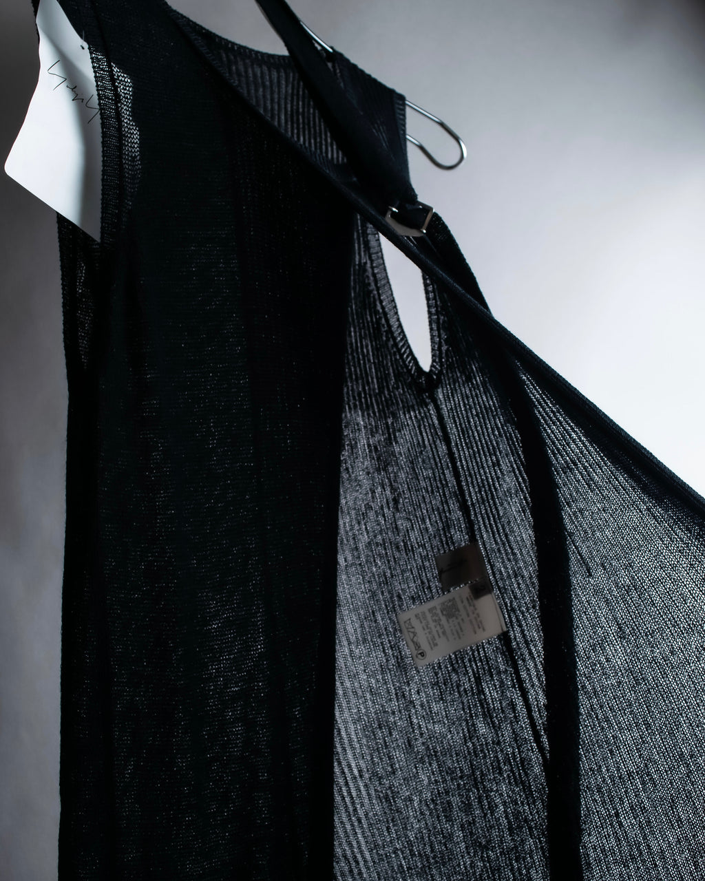 "YOHJI YAMAMOTO FEMME" 13SS Belted sleeveless long dress