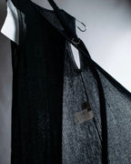 "YOHJI YAMAMOTO FEMME" 13SS Belted sleeveless long dress