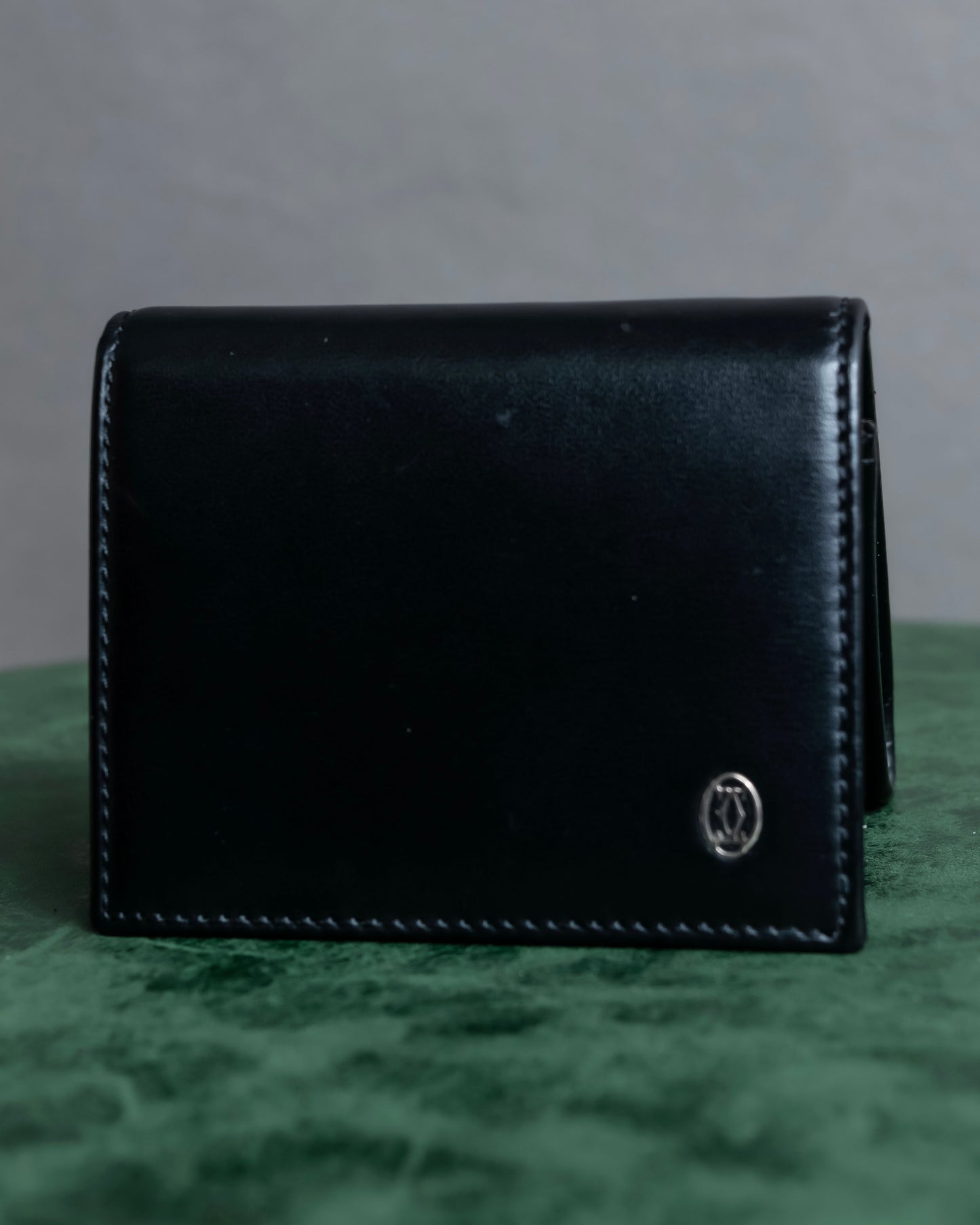 "CARTIER" leather coin case ''pasha de cartier''