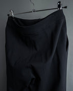 "Christian Dior Boutique Paris" Beautiful waistline wide silhouette Slacks