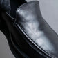 "PRADA" Chunky sole thick sole square toe loafers