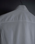"Dolce & Gabbana" Tiered frill design white shirt