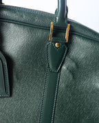 LOUIS VUITTON/ “Taiga Kendall GM” 2 Way Big Boston Bag Green
