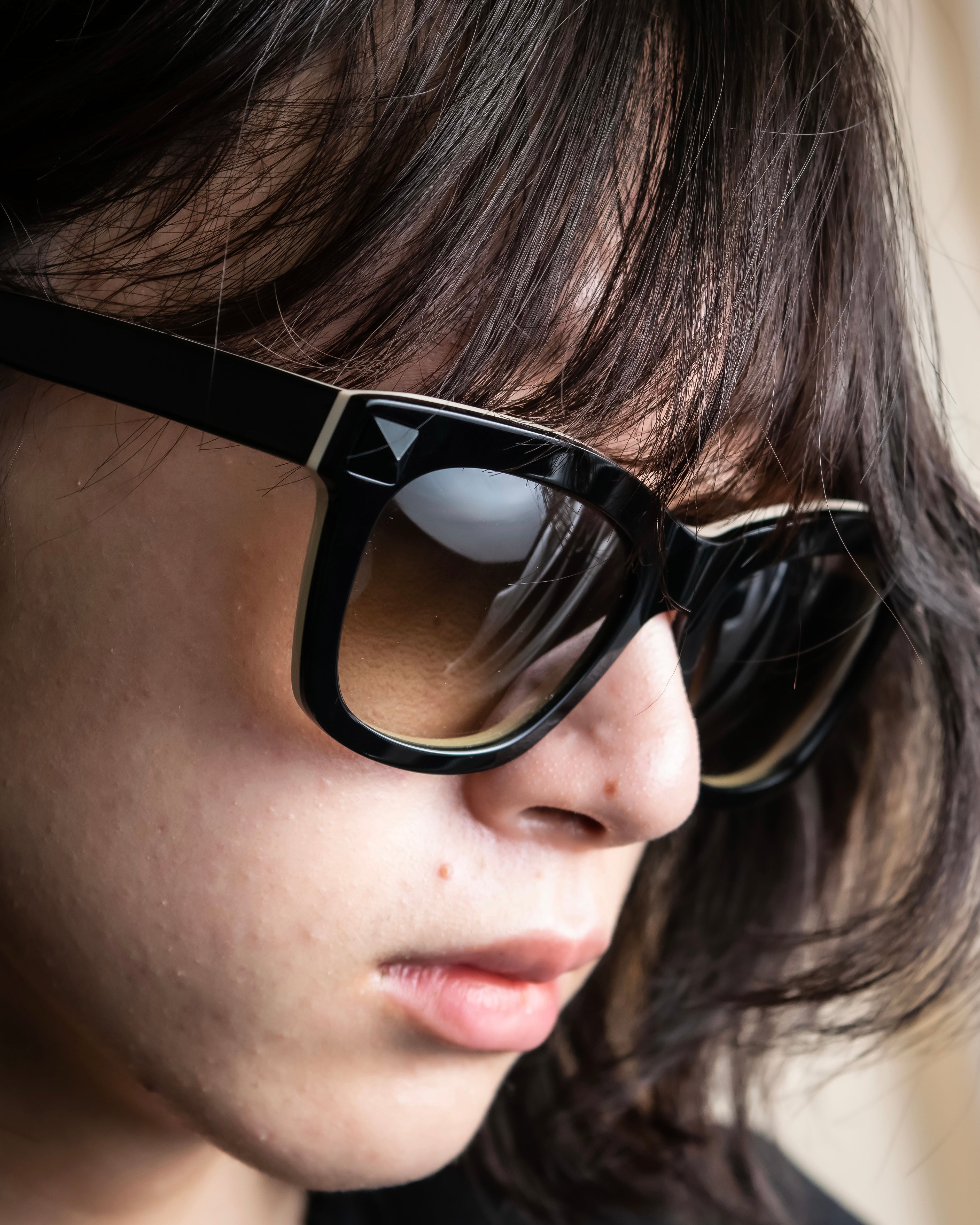 "VALENTINO" Two-tone Rockstud design sunglasses