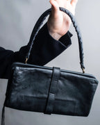 "BALENCIAGA" Buckle belt design one handle bag