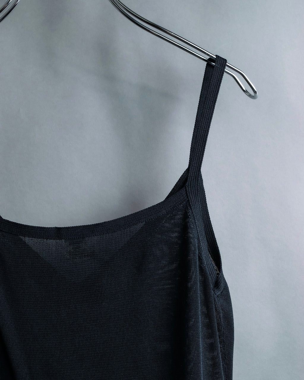 "HERMES" Sheer rayon mode style camisole