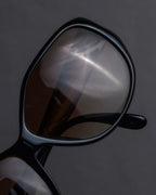 "Christian Dior" Vintage logo hinge oversized sunglasses
