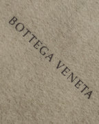 "BOTTEGA VENETA" Gradient emerald color leather loafers