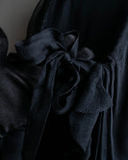 "FENDI" Gathered frill design sleeveless dress