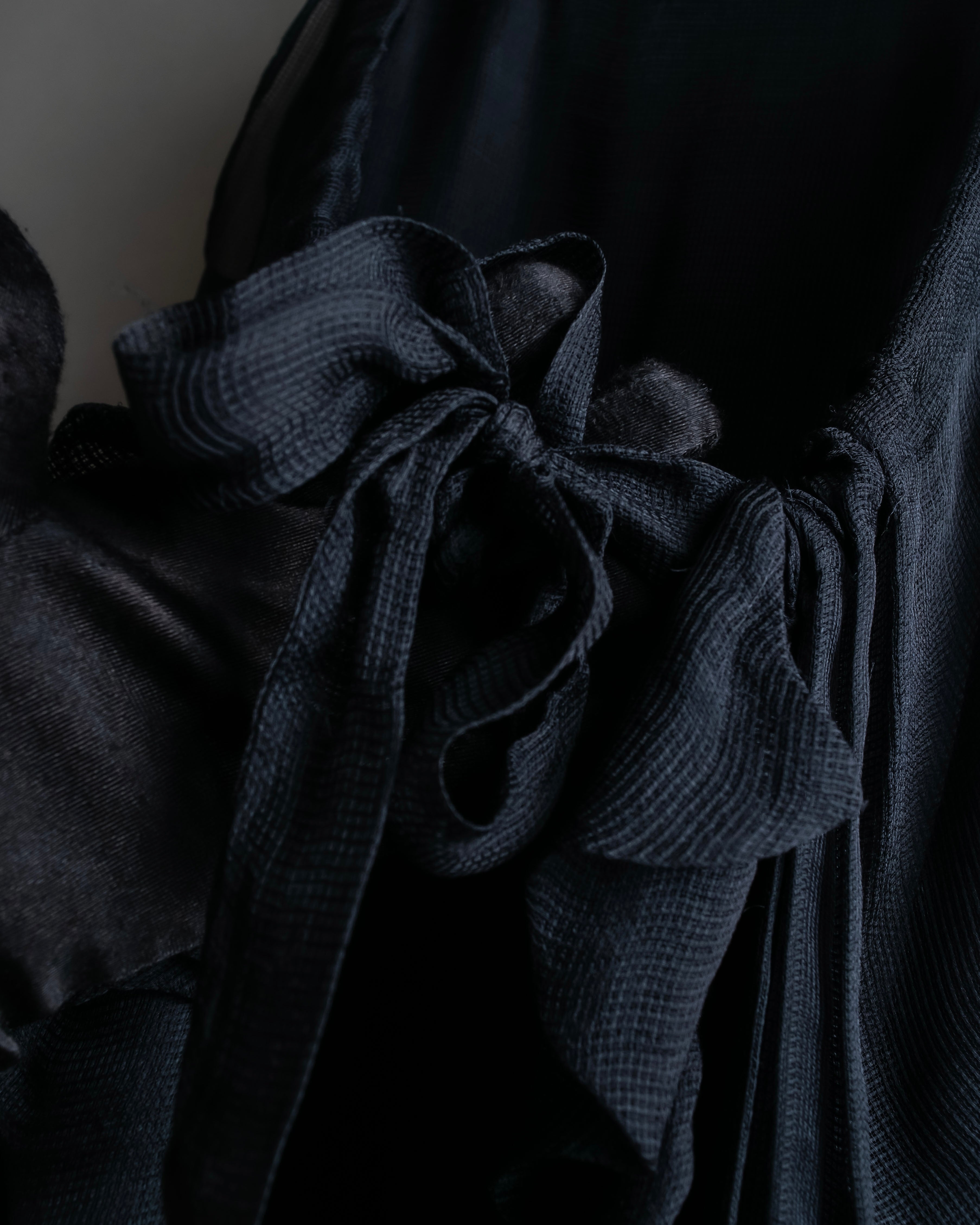 "FENDI" Gathered frill design sleeveless dress