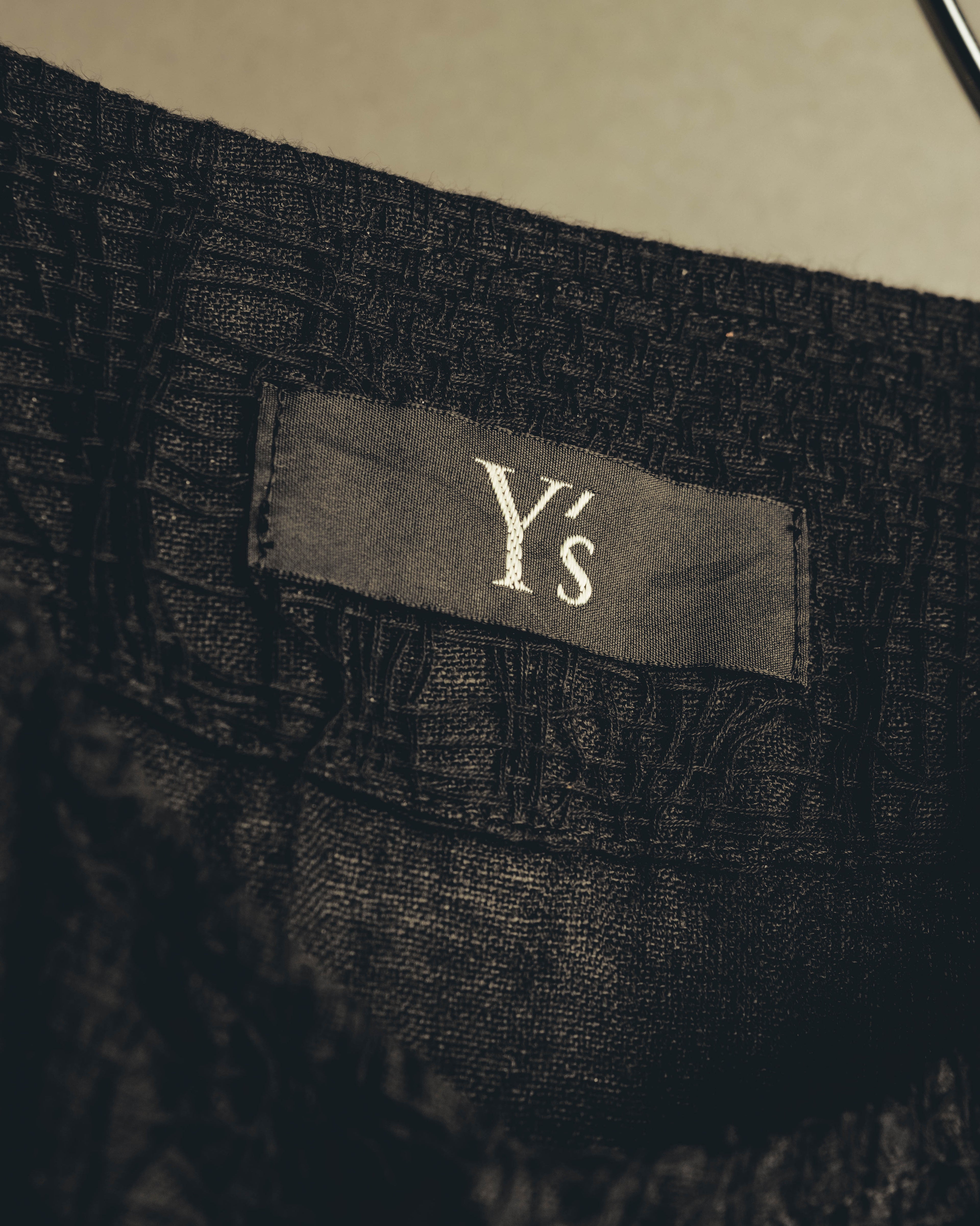 -SPECIAL- "Y's" 21SS Textured sleeveless long vest