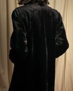 -SPECIAL- “VALENTINO” 1988–1992 SAGA Mink Shawl Collar Coat