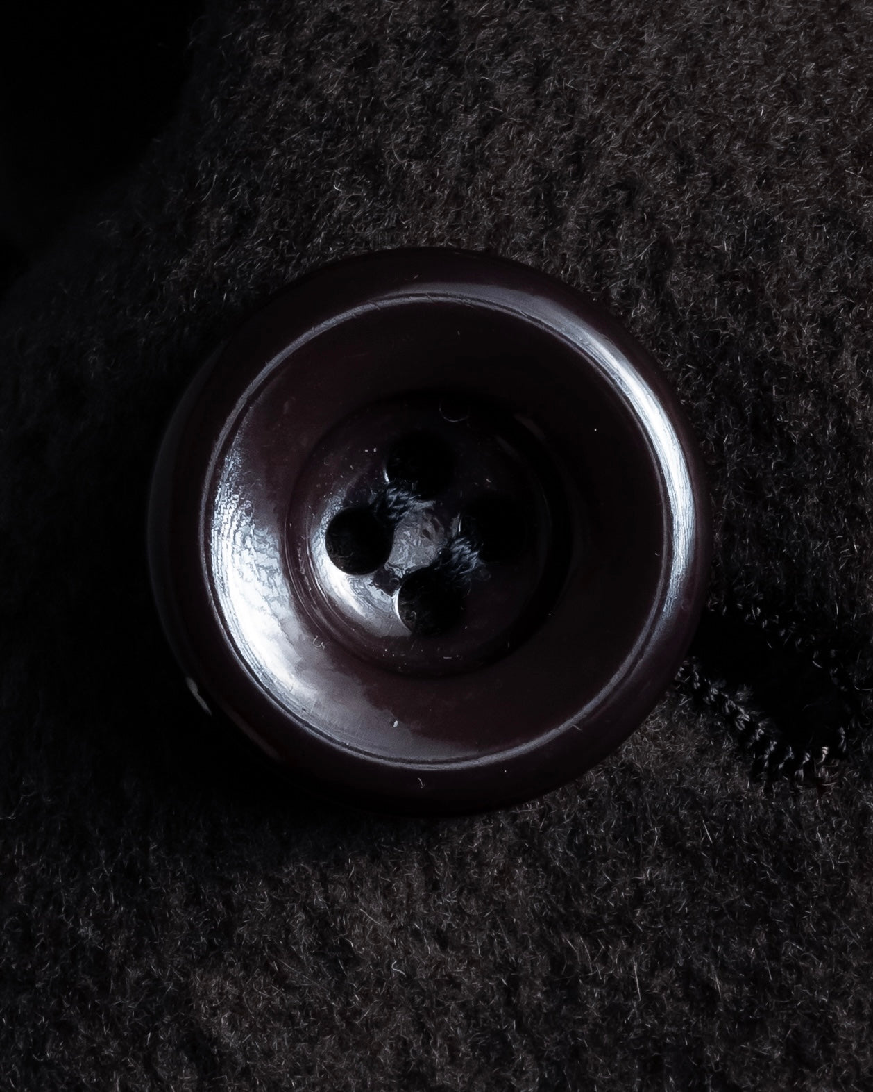 "Vintage 100% pure cashmere long chester coat"