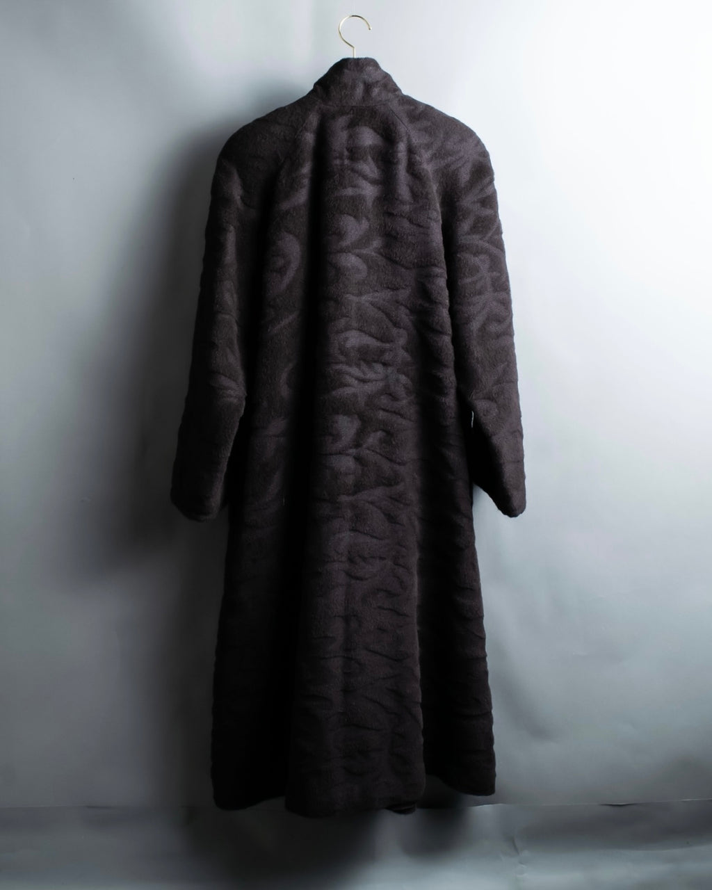 100% Vintage alpaca luxury long raglan coat