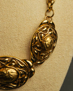 -SPECIAL- “YVES SAINT LAURENT” 80’s-90’s Baroque statement necklace