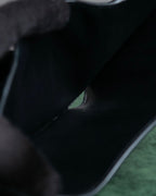 "CELINE" Crossgrain leather tri-fold wallet