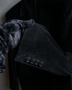 "Vintage beautiful velor tailored jacket"