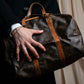 "LOUIS VUITTON" Sac souvre 35 monogram leather bag