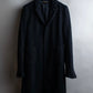 "COMME des GARCONS" Hook design wool blend chesterfield coat