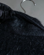 "DOLCE & GABBANA" Lightly brushed shaped tailored jacket