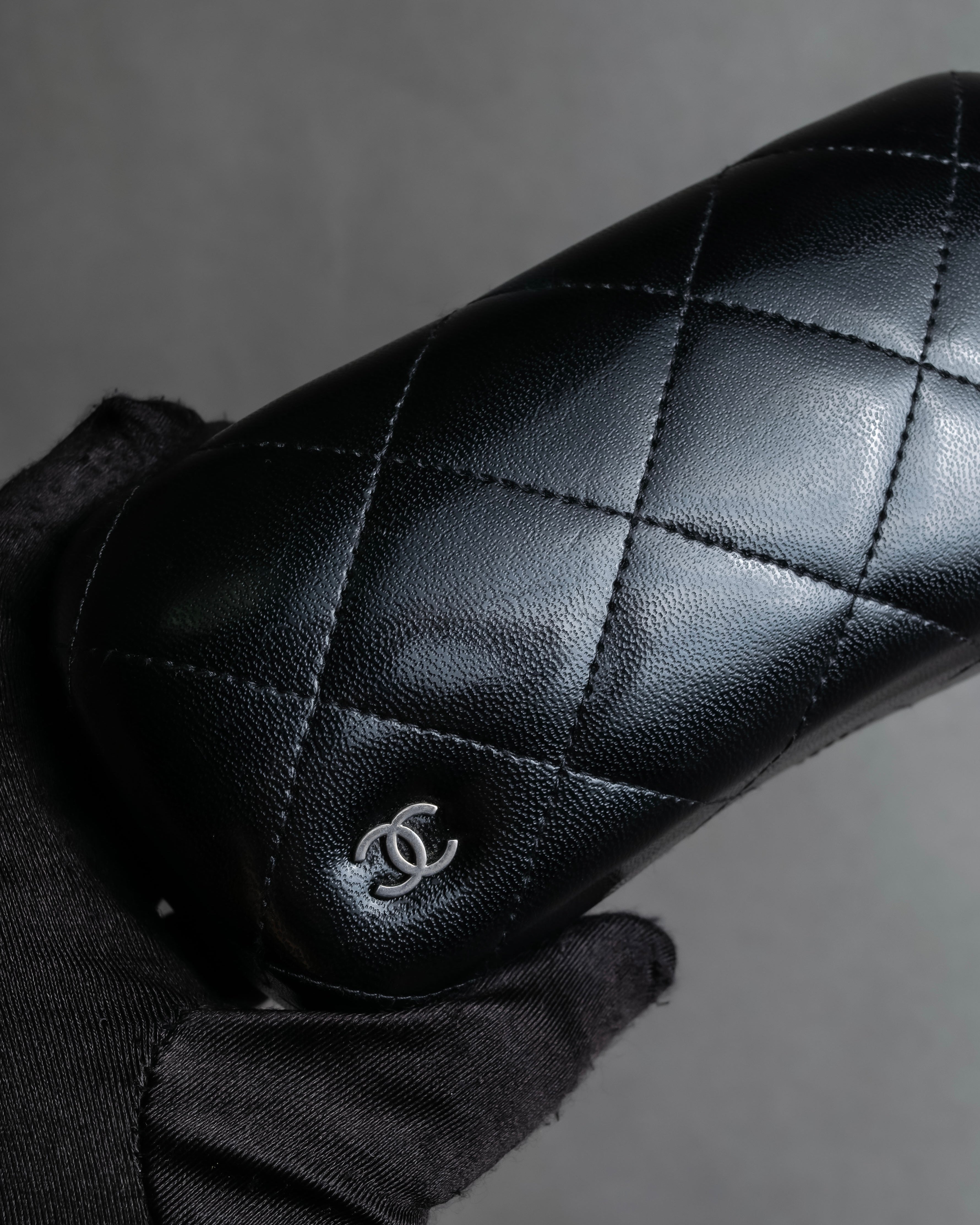 "CHANEL" Butterfly frame brown lens sunglasses