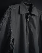 "Ermenegildo Zegna" 2010’s mother-of-pearl button london stripe shirt
