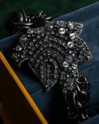 "FENDI" Star motif rhinestone bracele