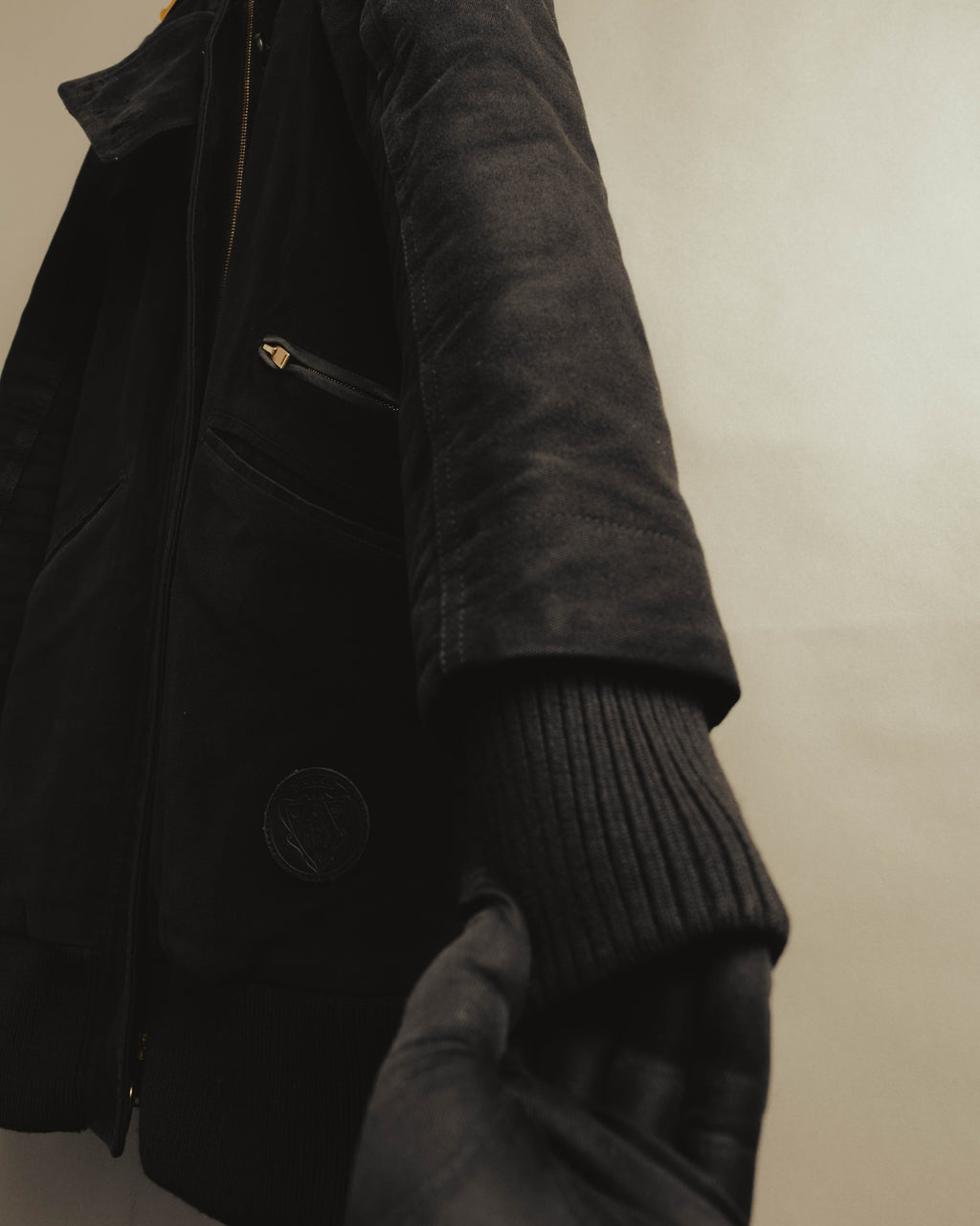 “GUCCI” Late 00’s military detail cotton long jacket