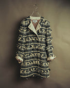 "THOM BROWNE" 2010's-20's Textured double breasted boucle coat